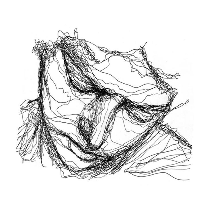 736x731 Line Drawing - Line Art Sketch