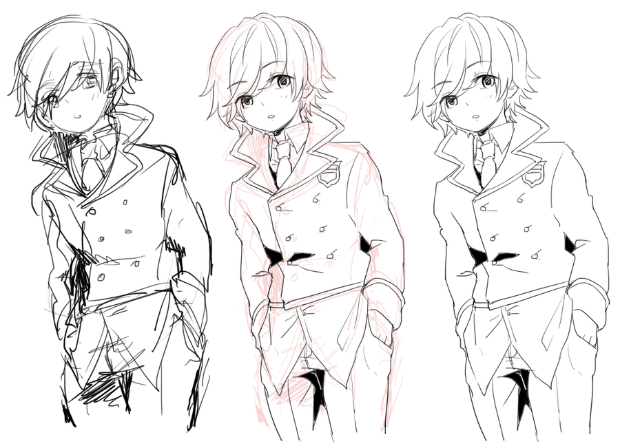 900x651 Art Shop~ - Line Art Sketch