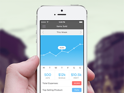 400x300 Line Graph App Sketch Freebie - Line Graph Sketch