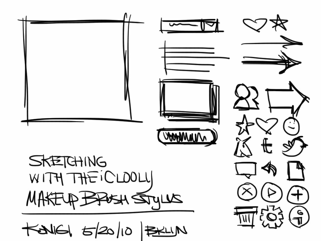 1024x768 Sketching With The Iclooly Stylus Konigi - Line Sketch