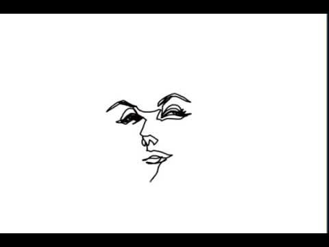 480x360 One Line Drawing Of A Woman - Line Sketch Images