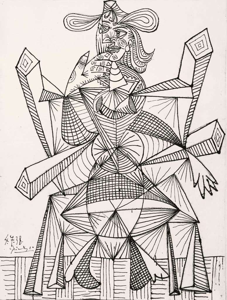 776x1024 Picasso The Line - Line Sketch Images