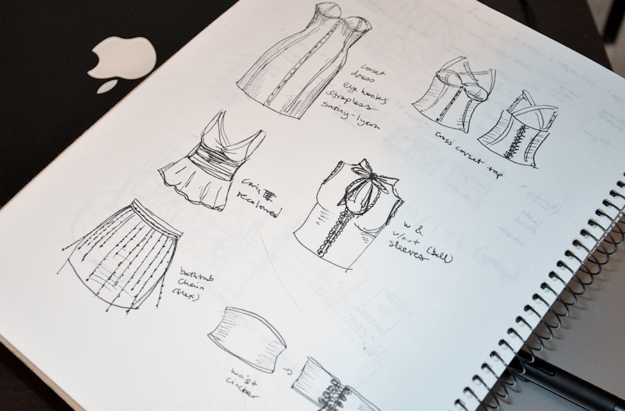 900x592 Spring 2013 Second Life Fashion, Preview Trish Underwire Lingerie - Lingerie Sketches