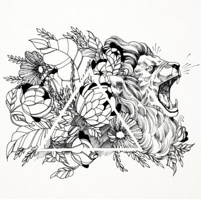 400x400 Sketch Art, Pencil Drawings Tag Lion Archives - Lion Art Sketch