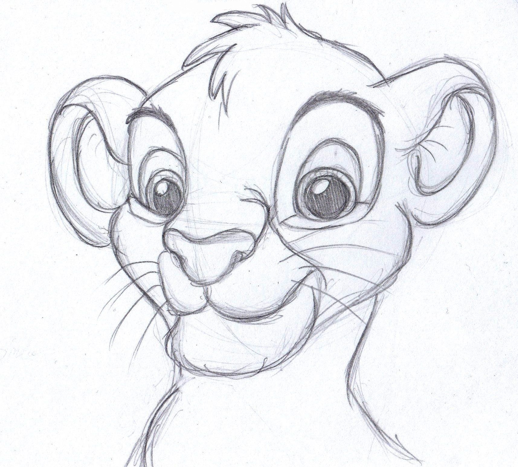 1715x1546 The Lion King! One Of My Favorite Movies Disney Animation - Lion Cartoon Sketch