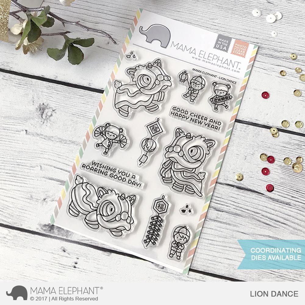 1000x1000 Lion Dance Mama Elephant - Lion Dance Sketch