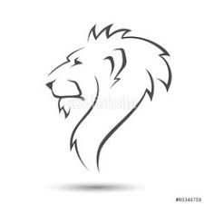 225x225 Image Result For Profile Lion Head Sketch Simple Canvas - Lion Head Sketch Step By Step
