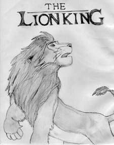 225x287 The Lion King Sketches - Lion King Sketch