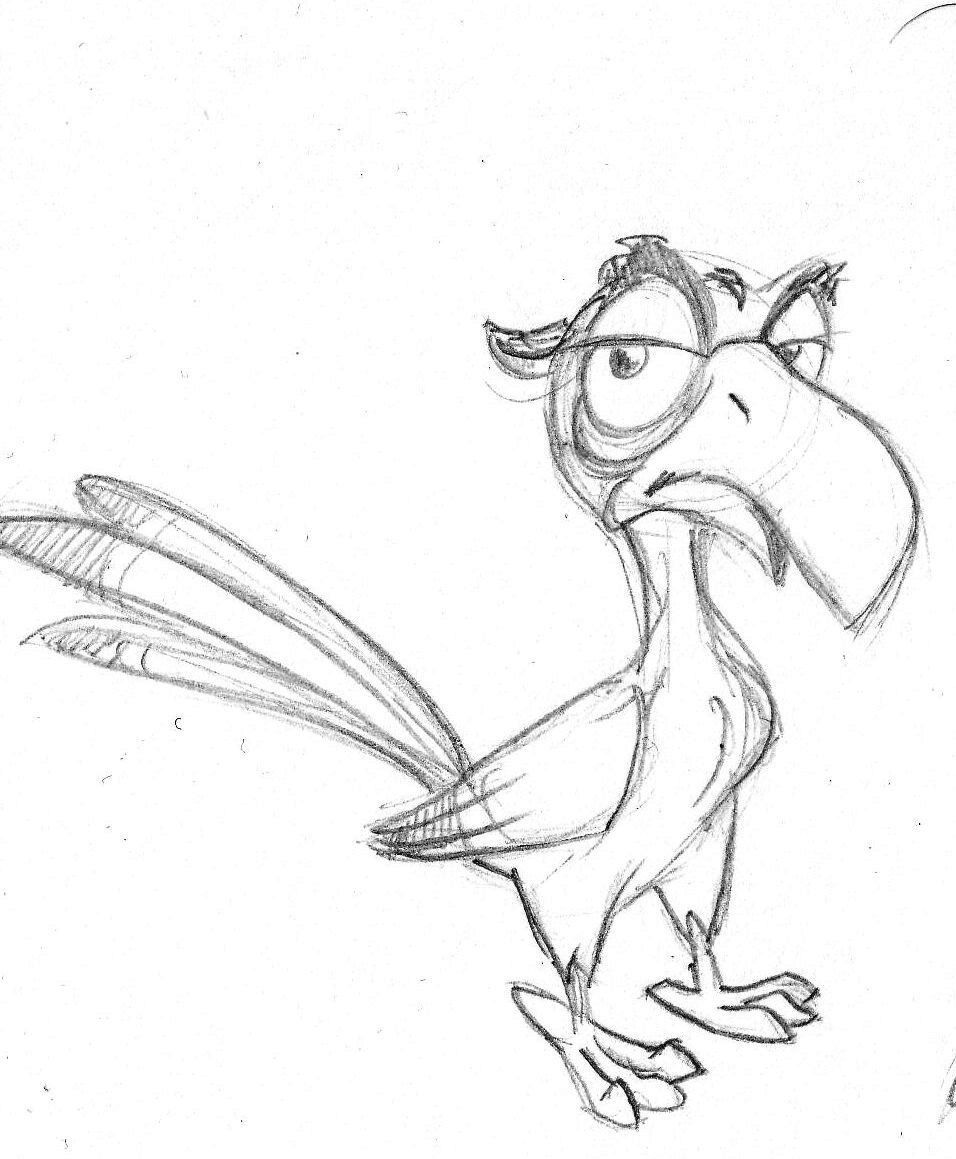 956x1159 Disney Sketch - Lion King Sketch