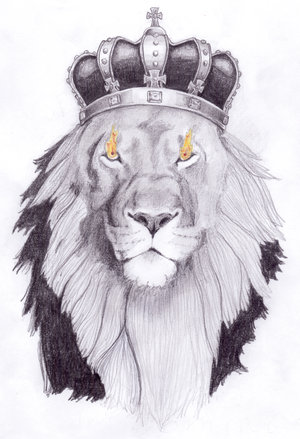 300x439 The Lion Of The Tribe Of Judah By Christians - Lion Of Judah Sketch