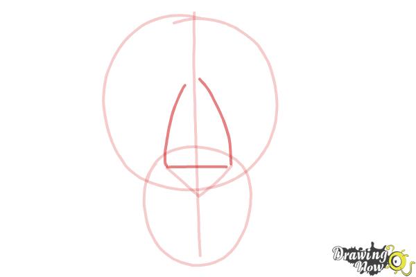 600x400 How To Draw A Lion Face - Lion Simple Sketch