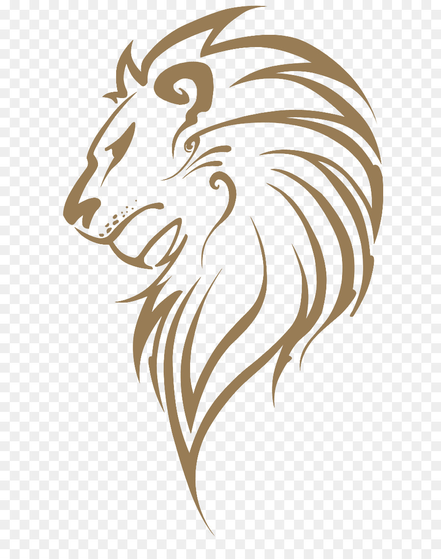 900x1140 Lion Drawing Clip Art Image Sketch - Lion Sketch