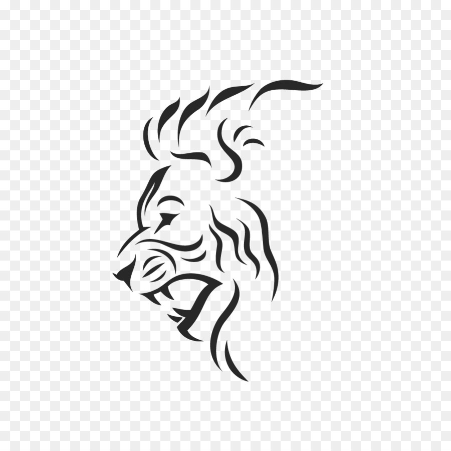 900x900 Lion Drawing Sketch - Lion Sketch Images