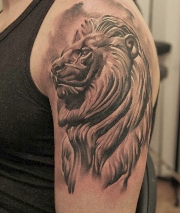 600x711 Daring Lion Tattoo Designs For Men And Women - Lion Tattoo Sketch
