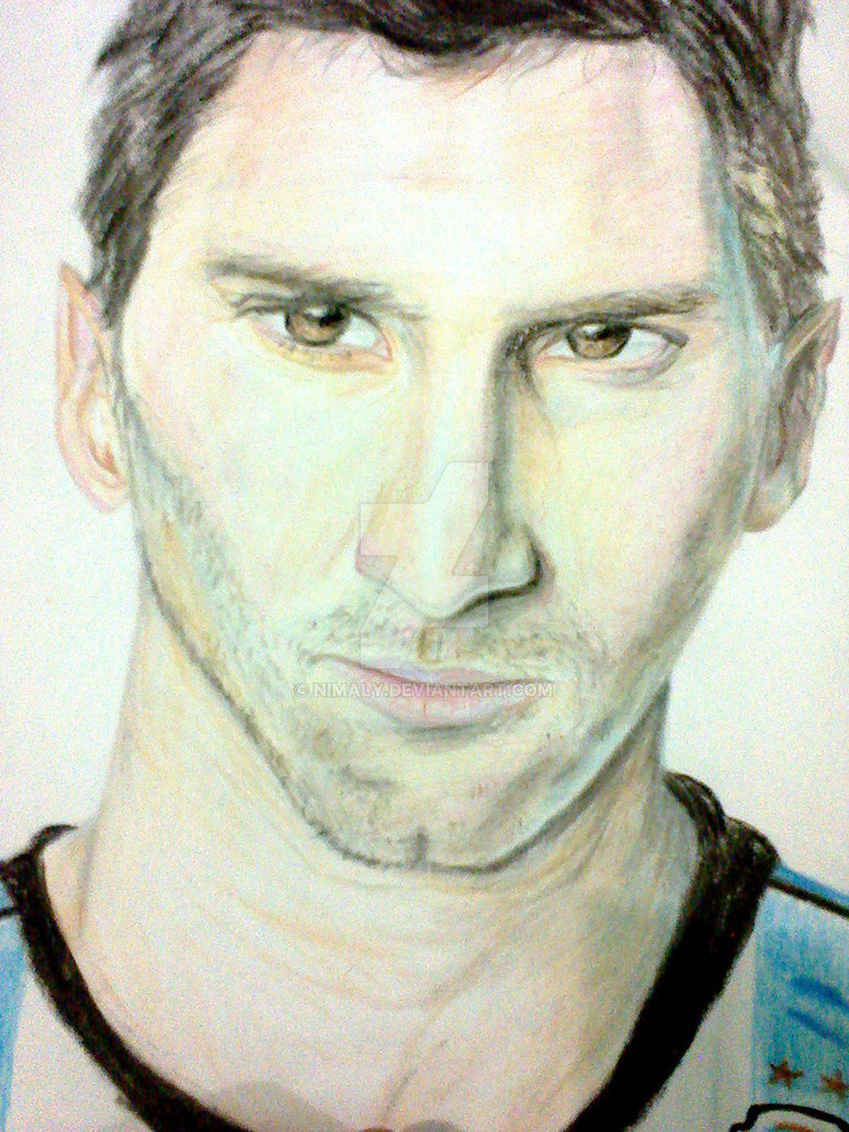 774x1032 Lionel Messi Sketch - Lionel Messi Sketch