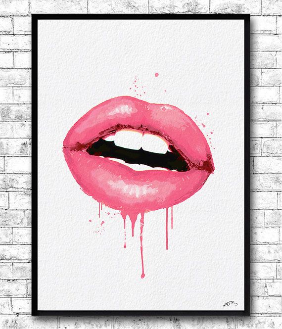 570x665 262 Best Art Images Drawing Ideas, Mouths And - Lip Gloss Sketch