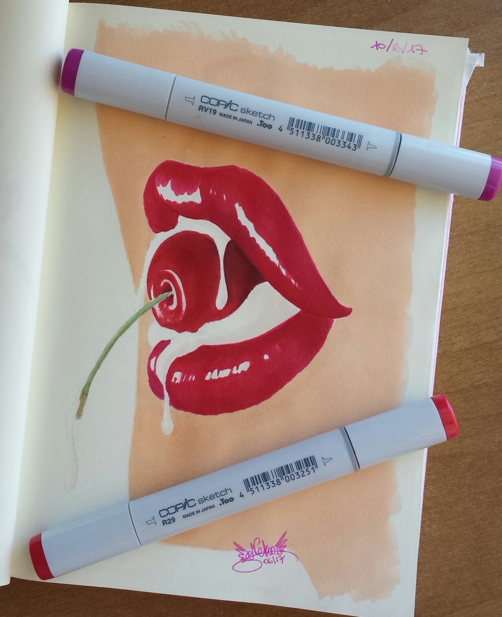 Lip Gloss Sketch at Explore collection of Lip