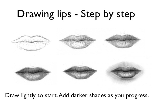 633x427 Portrait Blackrown And Colored Pencil Sketch How To Draw - Lips Pencil Sketch