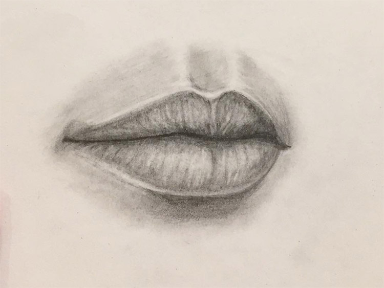 Sad Lips Sketch at Explore collection of Sad Lips