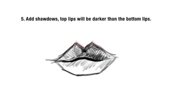 577x320 How To Draw Lips In 1 Minute! Artisul - Lips Sketch