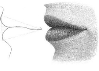 324x235 How To Draw Lips From The Side Rapidfireart - Lips Sketch