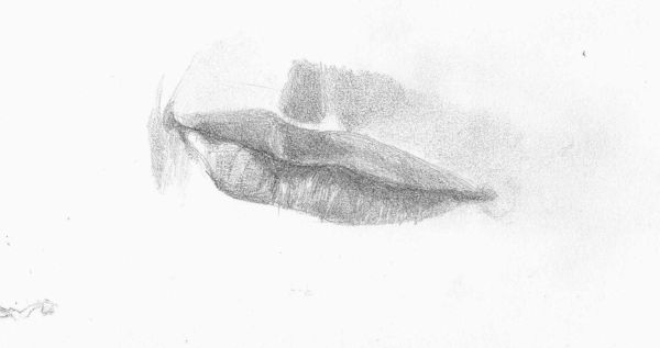 600x317 Drawing Lips A Step By Step Tutorial - Lips Sketch Tutorial