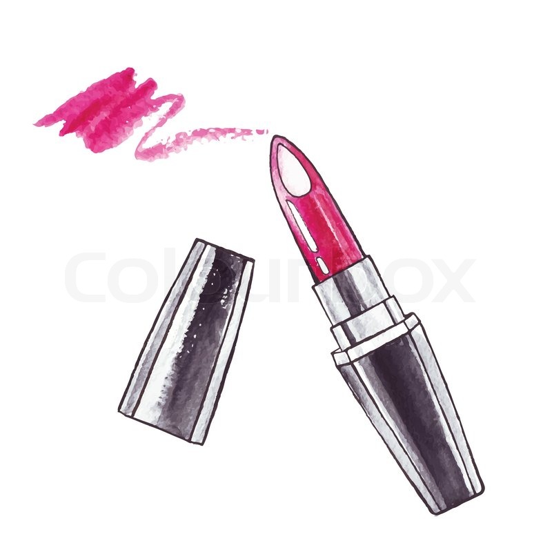 800x800 Drawn Lipstick Icon 3372273 - Lipstick Sketch