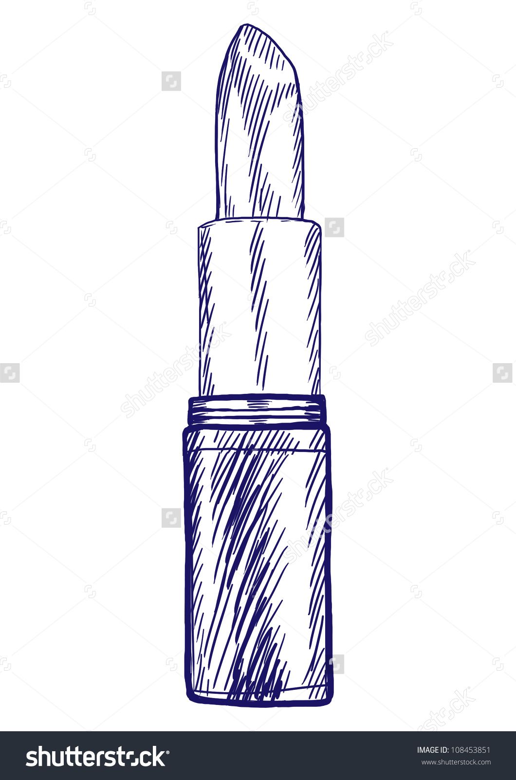 Lipstick Sketch at Explore collection of Lipstick