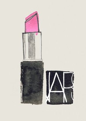 296x414 Collection Of Lipstick Tumblr Drawing High Quality, Free - Lipstick Sketch