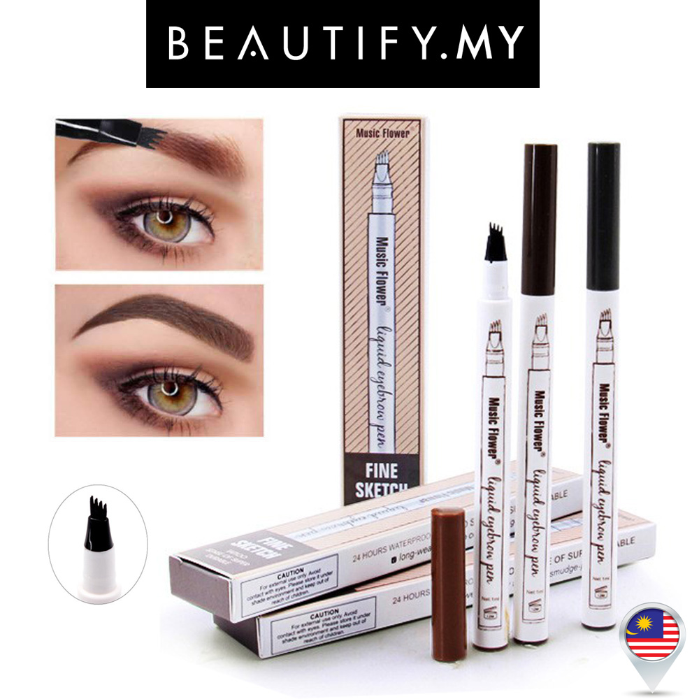 1000x1000 Music Flower Fine Sketch Liquid Eyebrow Pen - Liquid Sketch