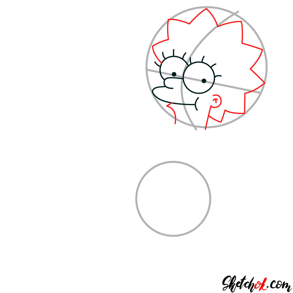 1200x1200 How To Draw Lisa Simpson Playing The Saxophone - Lisa Simpson Sketch