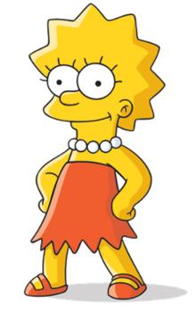 220x357 Lisa Simpson - Lisa Simpson Sketch