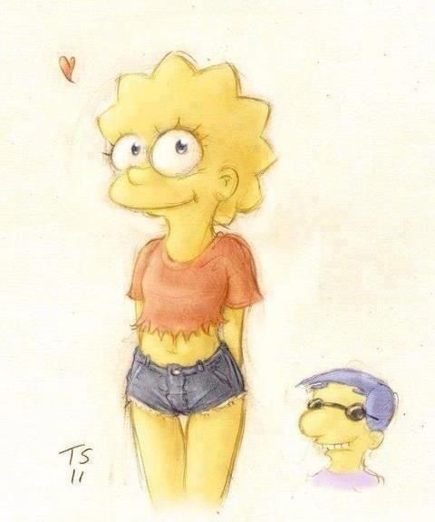 480x576 Lisa Simpson Drawing The Simpsons The Simpsons - Lisa Simpson Sketch