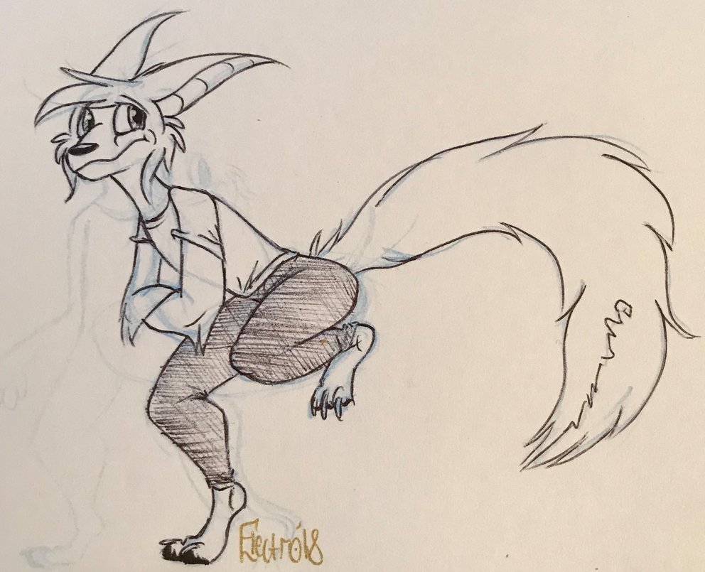 992x805 Litho ~ Sketch Commission 55 By Electrobean - Litho Sketch