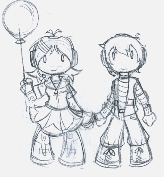 654x708 Aiko And Matt - Litho Sketch