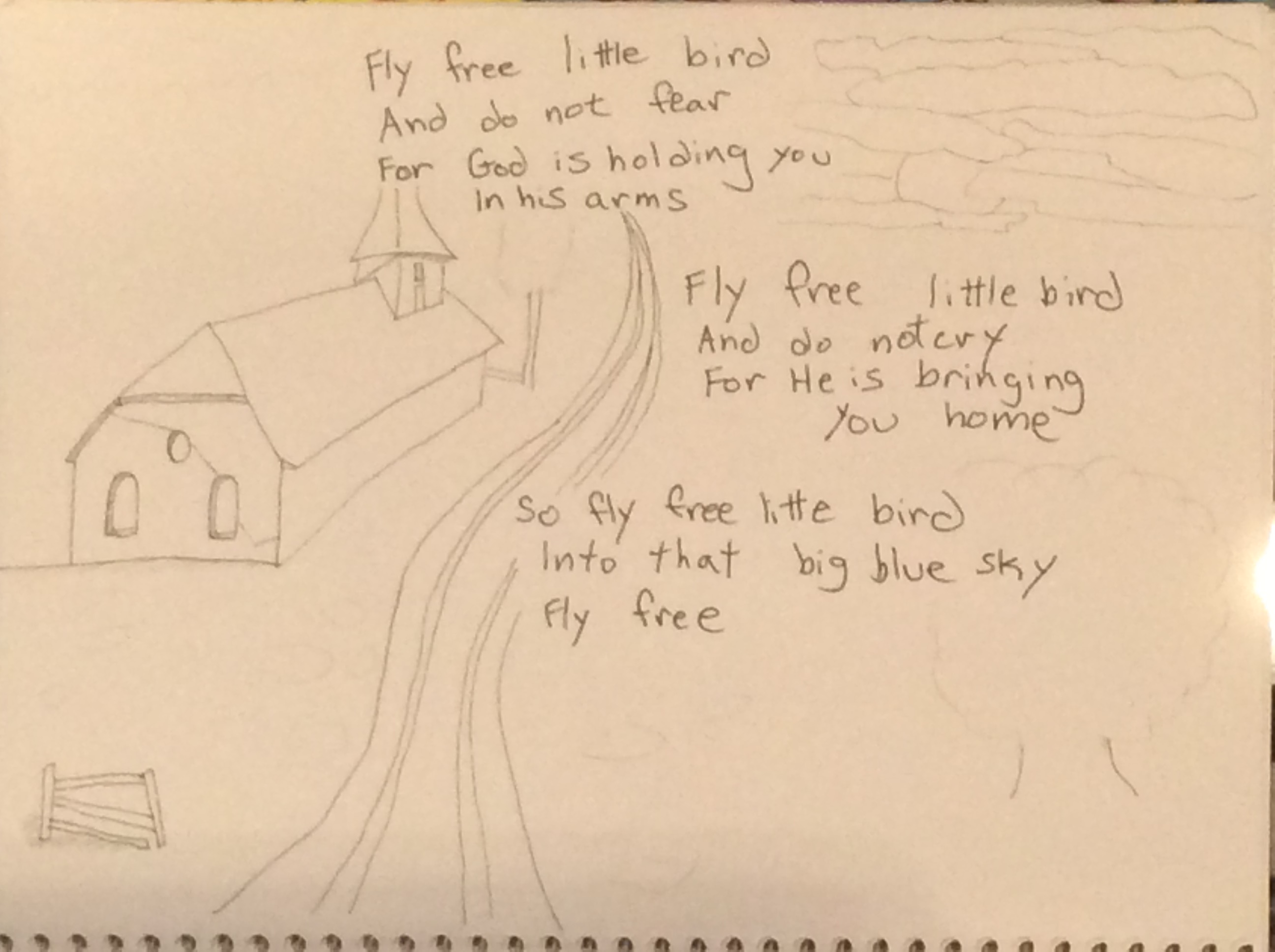 2592x1936 Fly Free Little Bird Sketch 1 By Rainbowsheltie - Little Bird Sketch
