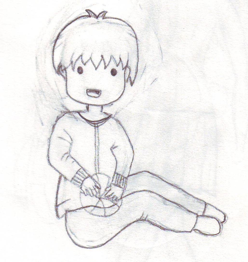 1029x1085 Sketch Little Boy Playing Ball - Little Boy Sketch