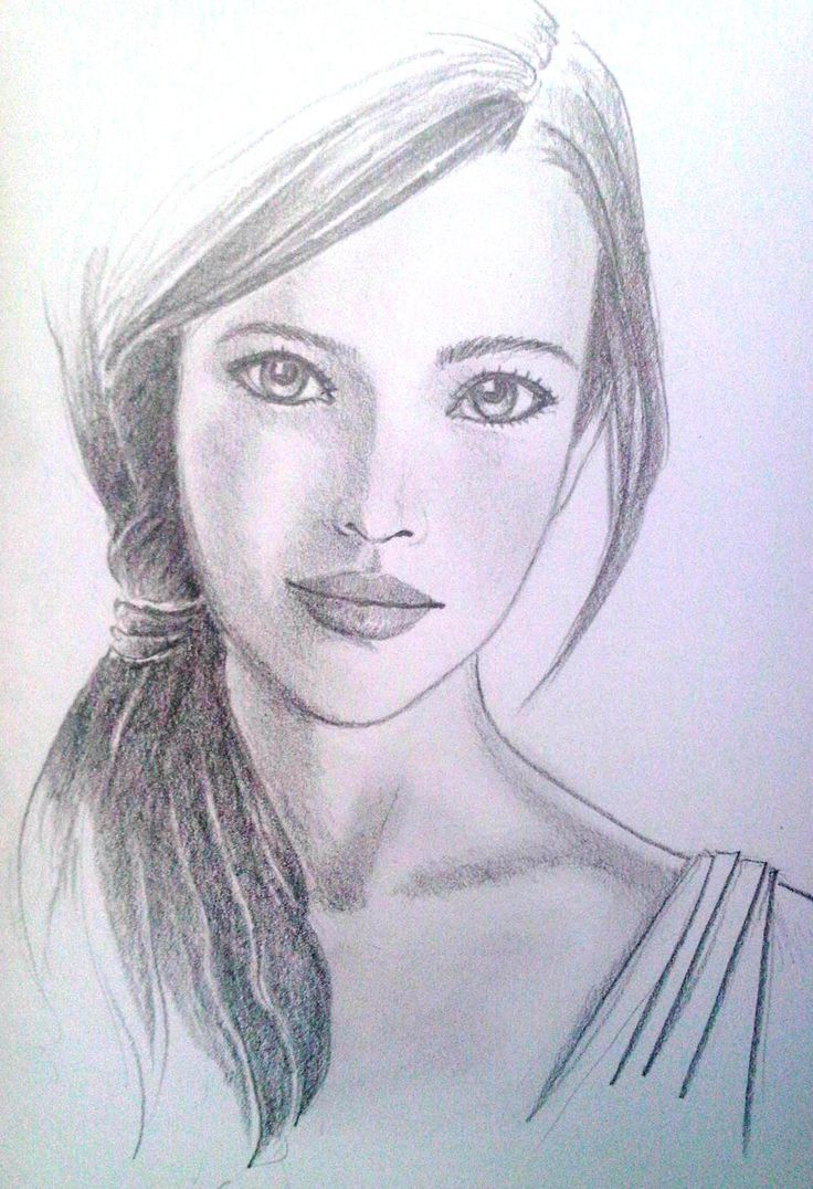 Pencil Sketches Of Girl Face Chelss Chapman