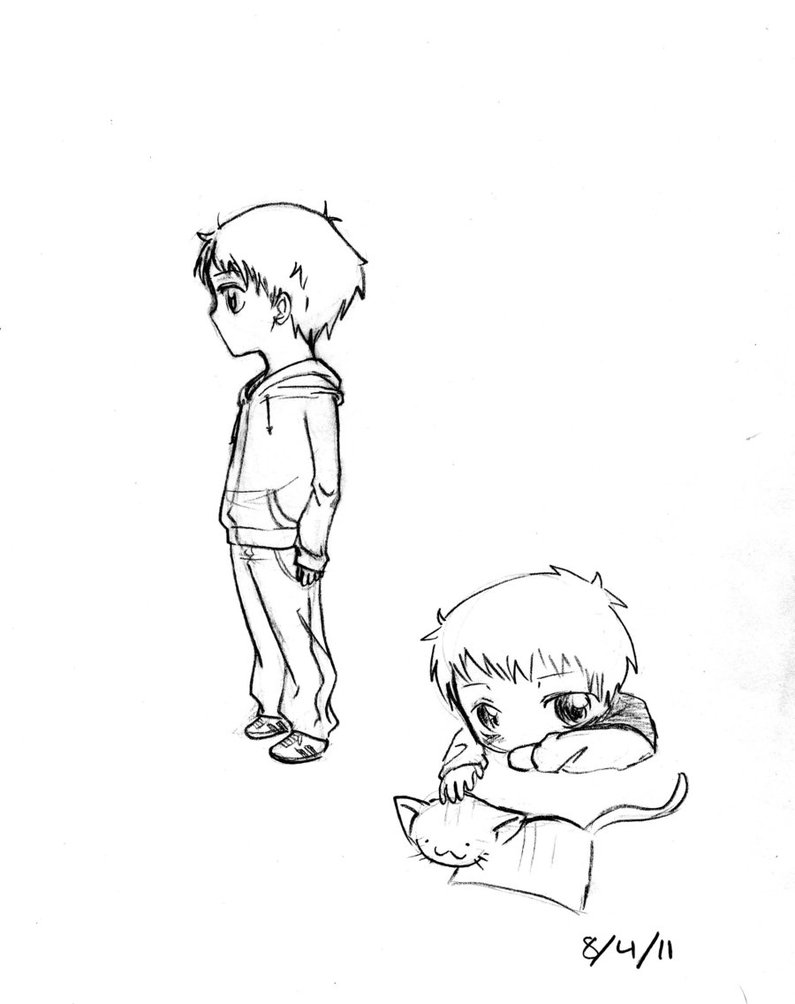 795x1004 Little Kid Practice Success By Mayday Daywalker - Little Kid Sketch
