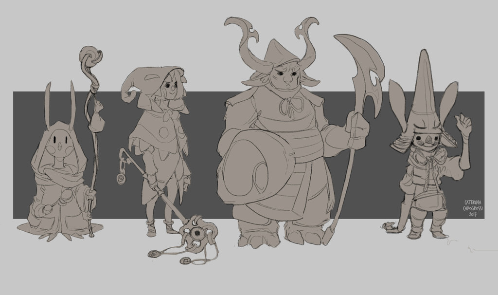 1024x606 Little People Design Exploration Daily Sketch - Little People Sketch