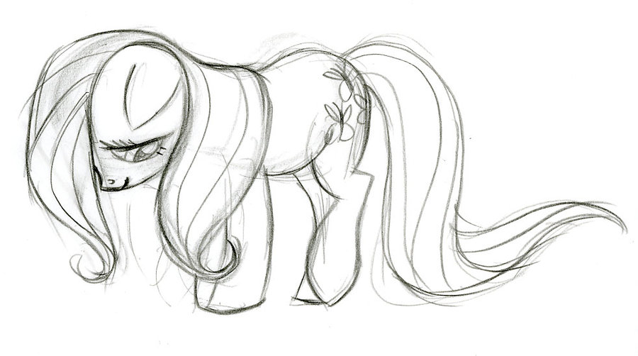 900x502 Image - Little Pony Sketch
