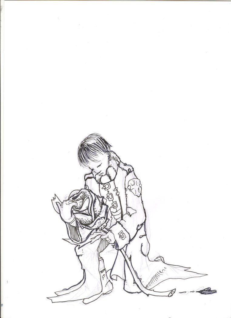 762x1049 Little Prince Death Of Therose By Mr Macd - Little Prince Sketch