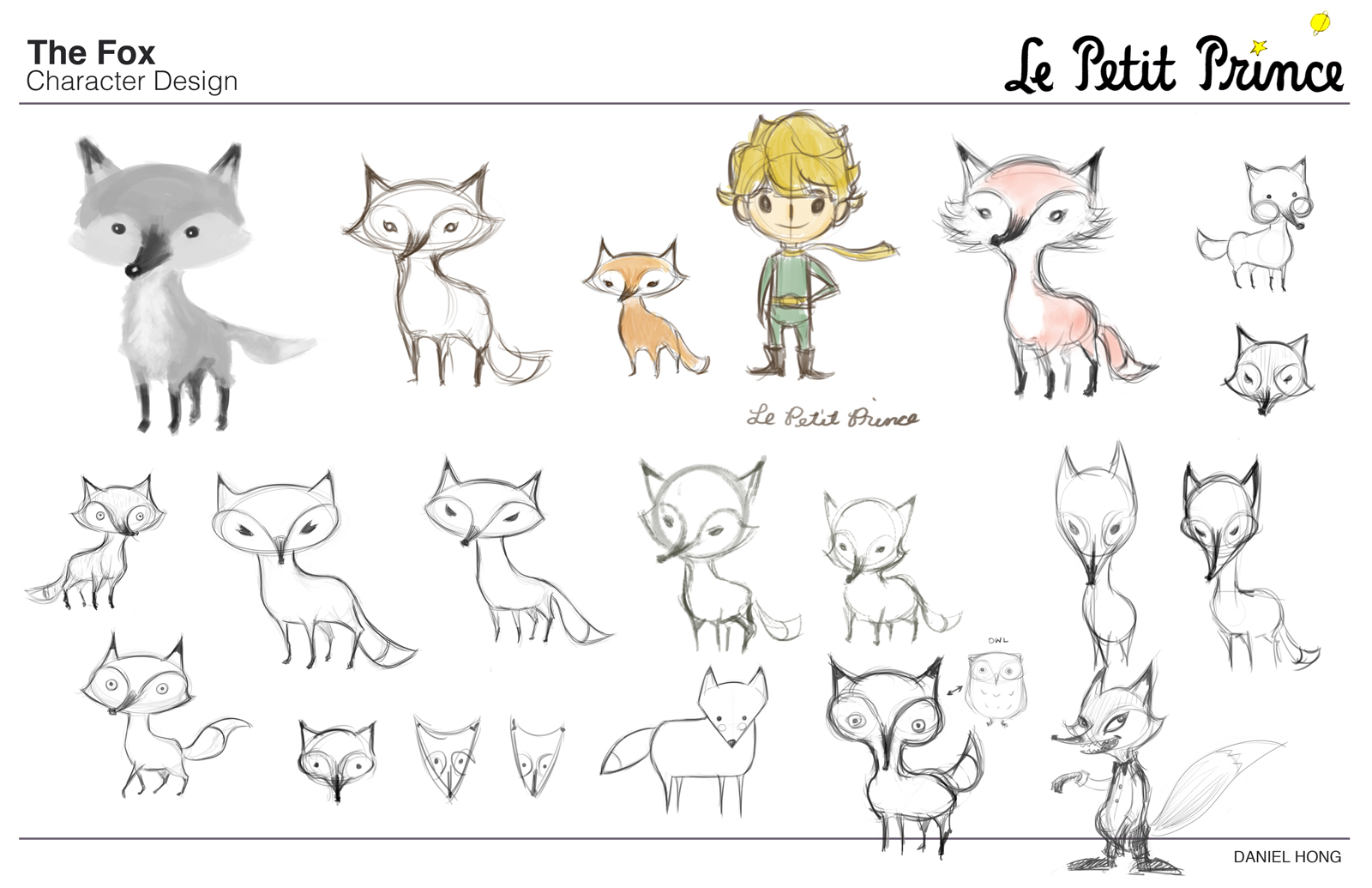1600x1035 My Own Private Kaldi The Little Prince Week 1 - Little Prince Sketch