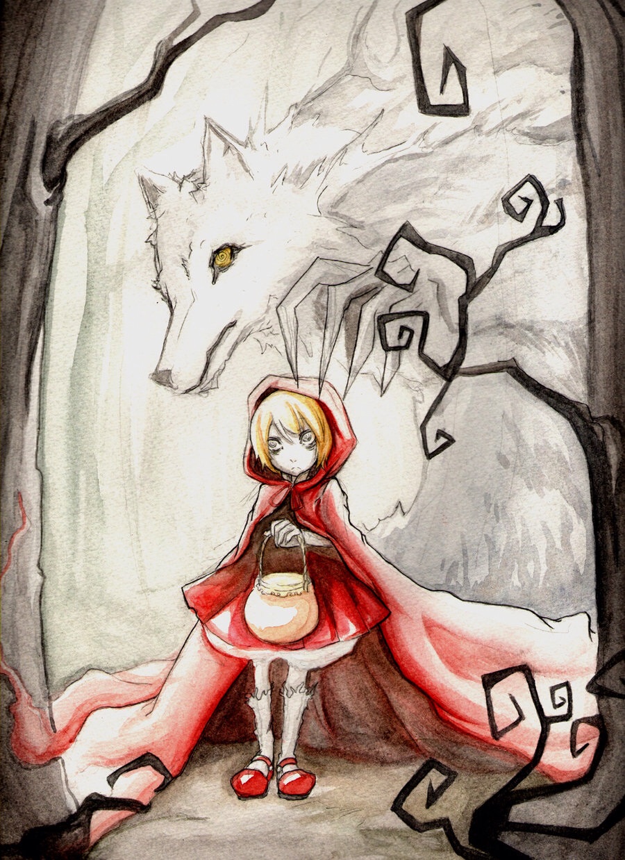 900x1238 Little Red Riding Hood Someordinarygamers Wiki Fandom Powered - Little Red Riding Hood Sketch