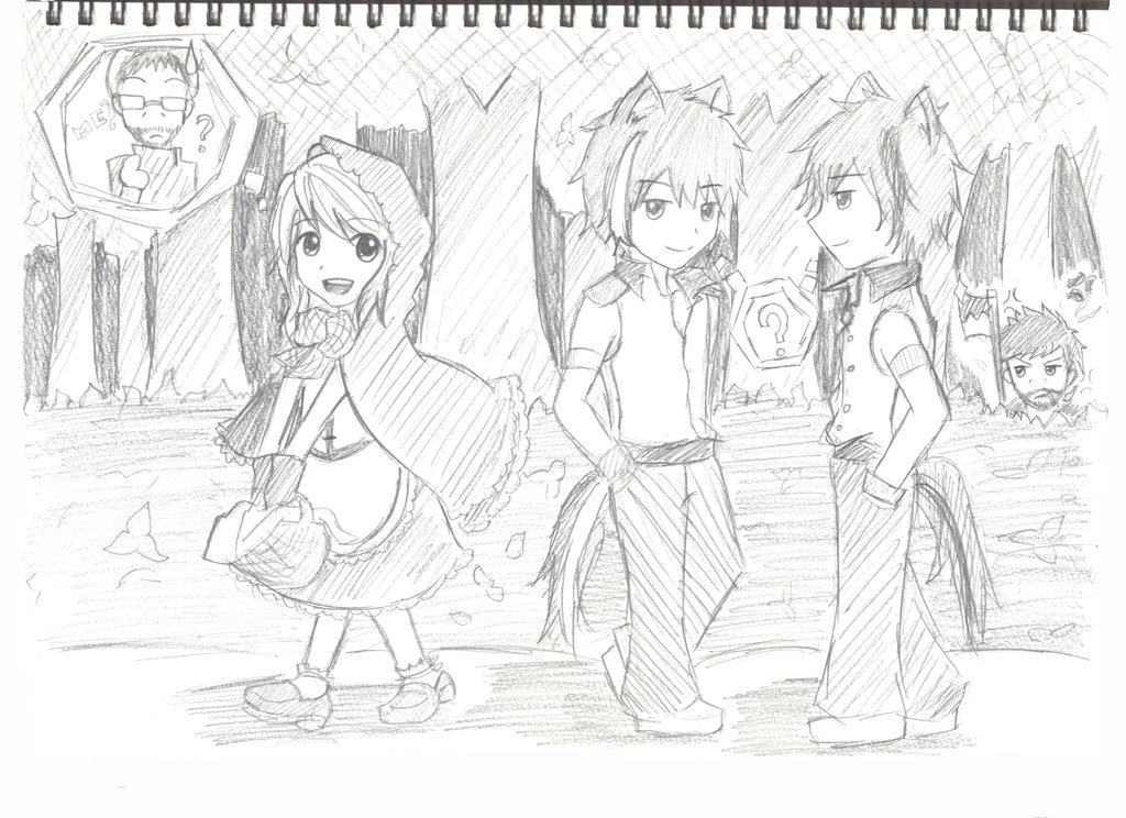 1024x744 Little Red Riding Hood By Manga1357 - Little Red Riding Hood Sketch