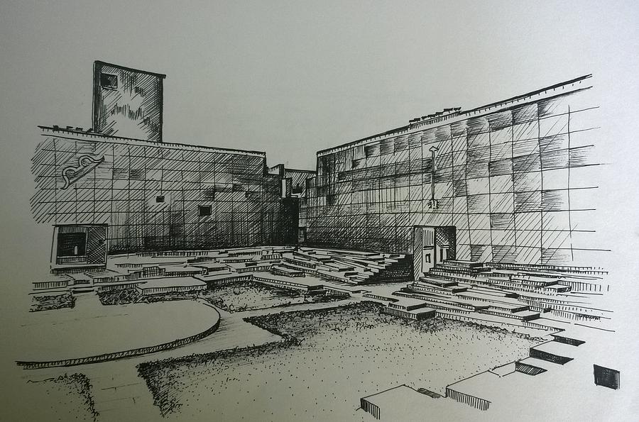 900x595 Live Sketching Drawing By Ashwini Manmode - Live Sketch