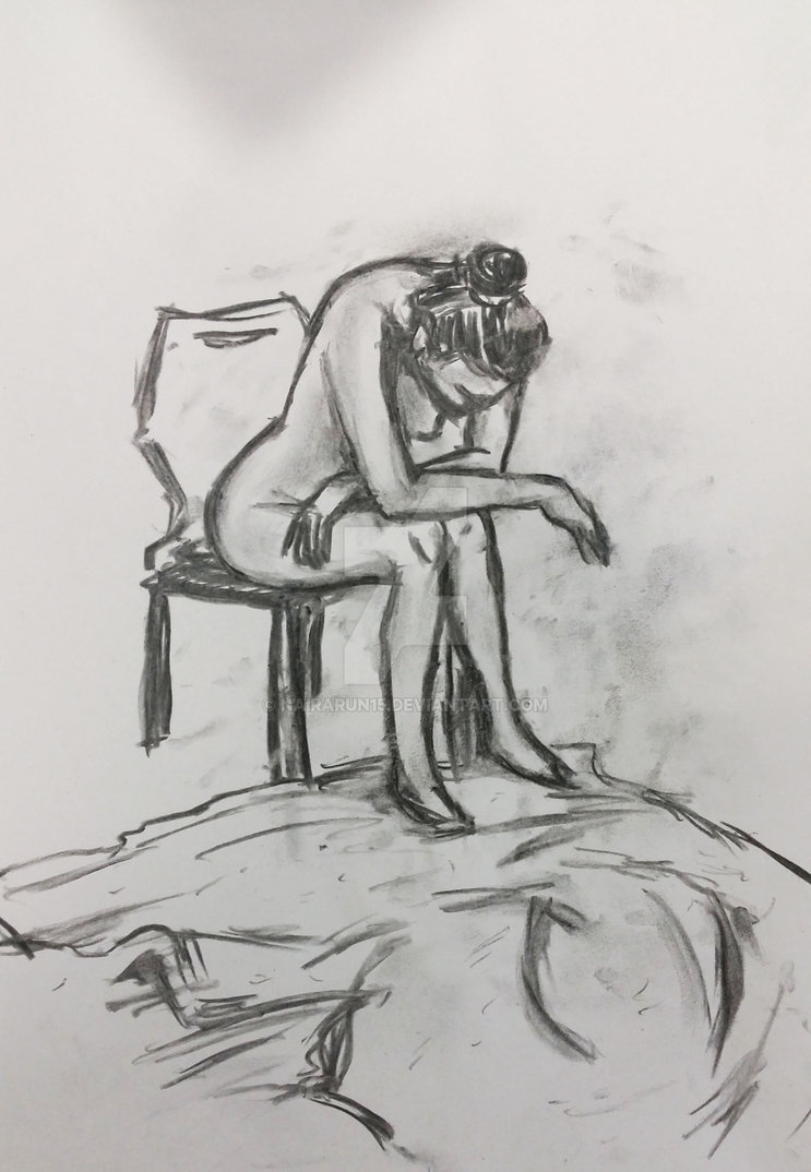 743x1074 Traditional Sketch Live Sketching With Charcoal By Nairarun15 On - Live Sketch