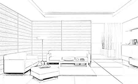 450x273 Livingroom Sketch - Living Room Sketch