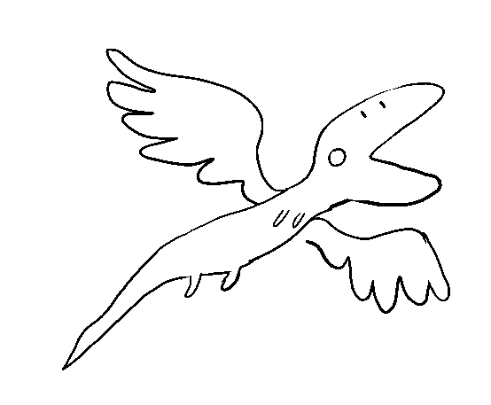 554x457 Image - Lizard Sketch