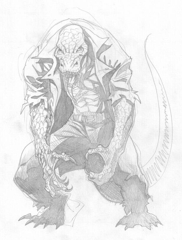 617x814 The Lizard Sketch - Lizard Sketch